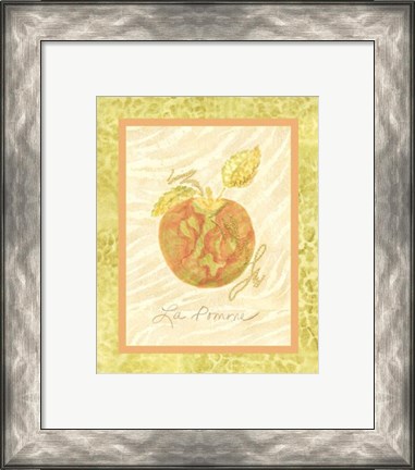 Framed La Pomme Print