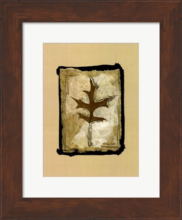 Framed Kyoto Leaves I Print