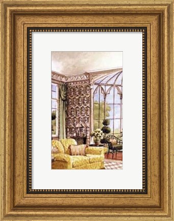 Framed View From the Conservatory Print