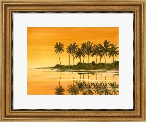 Framed Reflections II Print