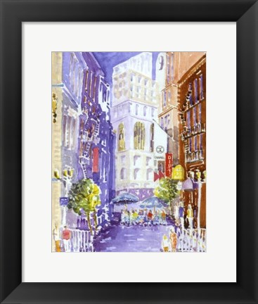 Framed Maiden Lane, San Francisco, CA Print