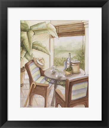 Framed Grand Hotel Vignette II (D) Print