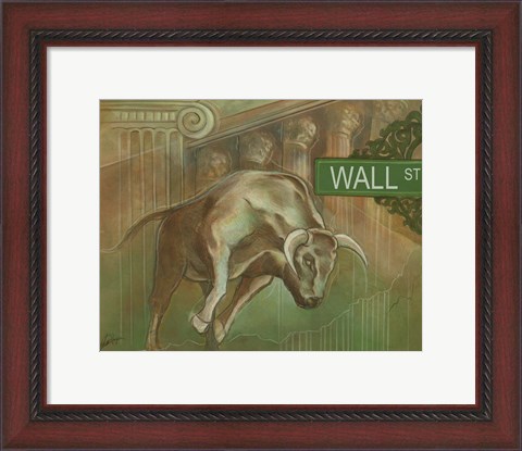 Framed Bull Market Print