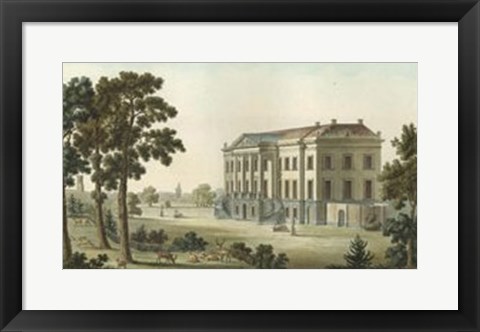 Framed Architectural Rendering II Print