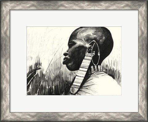 Framed Aiyetoro- Peace on Earth Print
