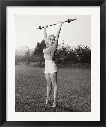 Framed Marilyn - Workin It Print