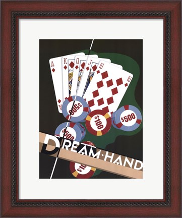 Framed Dream Hand Print