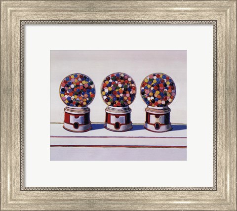 Framed Three Machines, 1963 Print