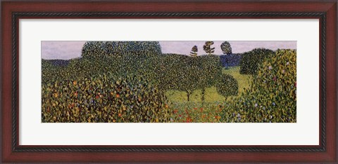 Framed Field of Poppies, c.1907 (detail) Print