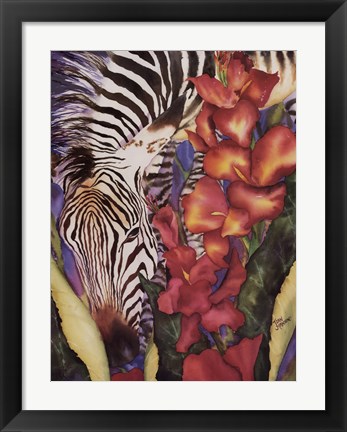 Framed Celebrate the Colors of the Wild Print