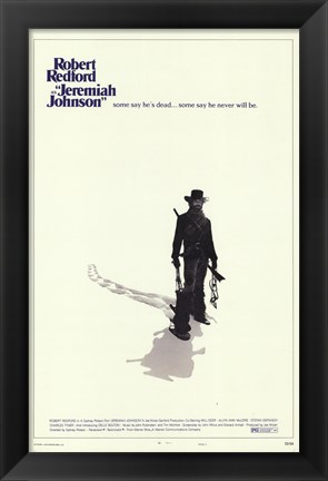 Framed Jeremiah Johnson - Robert Redford Print