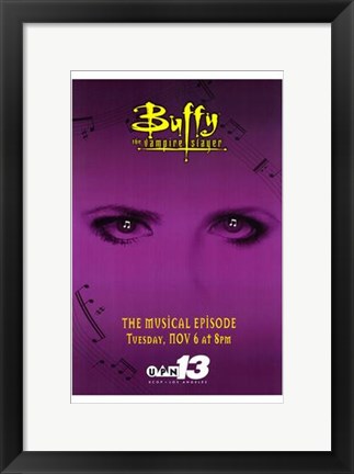 Framed Buffy the Vampire Slayer (Tv) Musical Print