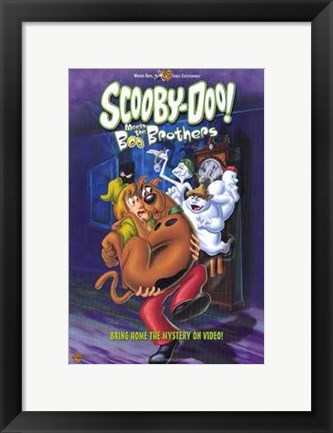 Framed Scooby-Doo Meets the Boo Brothers Print