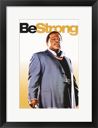 Framed Be Cool - Be Strong Print