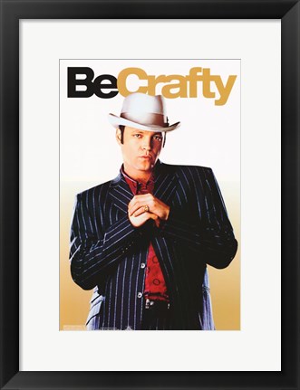 Framed Be Cool - Be Crafty Print