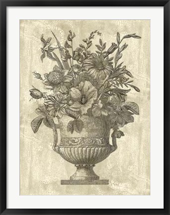 Framed Floral Splendor II Print