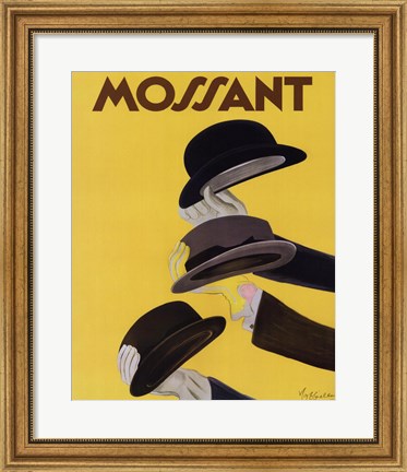 Framed Chapeau Mossant Print