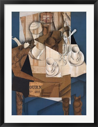 Framed Breakfast, 1914 Print