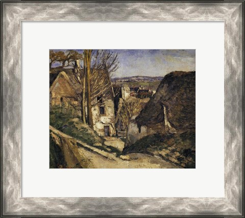 Framed House of the Hanged Man (La maison du pendu), Auvers sur Oise, 1873 Print