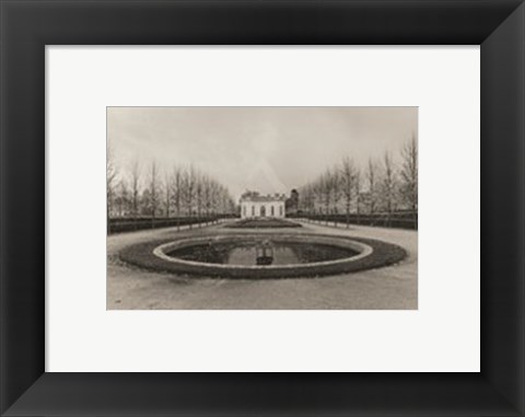 Framed French Pavilion at Versailles Print