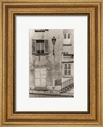 Framed Musee du Montmartre Print