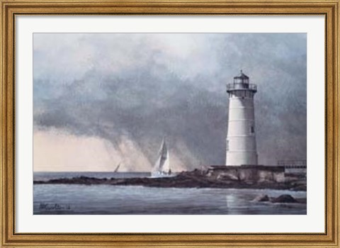 Framed Out After The Storm Print