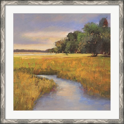Framed Low Country Landscape II Print