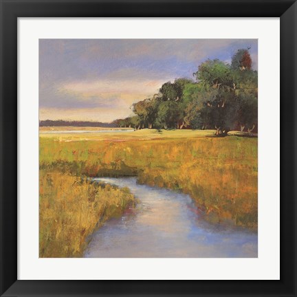 Framed Low Country Landscape II Print