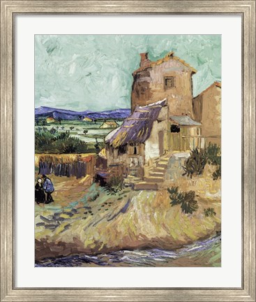 Framed Old Mill, c.1888 Print