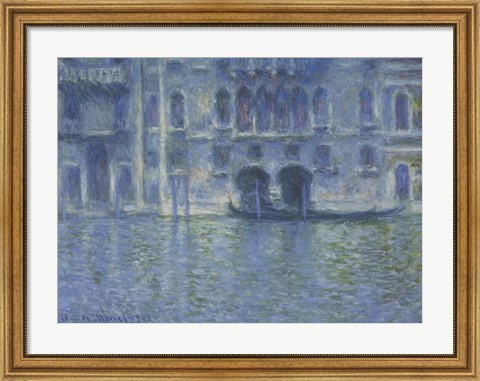 Framed Palazzo da Mula - Venice Print