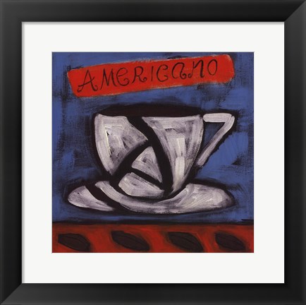 Framed Americano Print