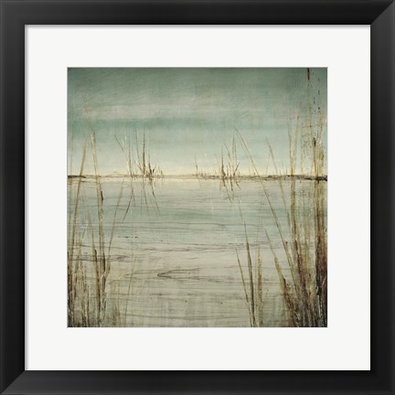 Framed Blue Tranquility II Print