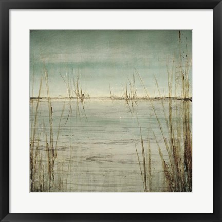 Framed Blue Tranquility II Print