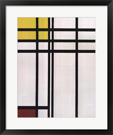 Opposition of Lines: Red and Yellow Artwork by Piet Mondrian at ...