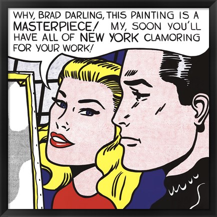 Framed Masterpiece, 1962 Print