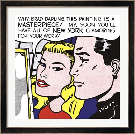 Framed Masterpiece, 1962 Print
