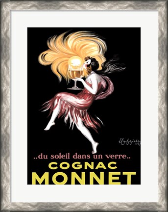 Framed Cognac Monnet, 1927 Print