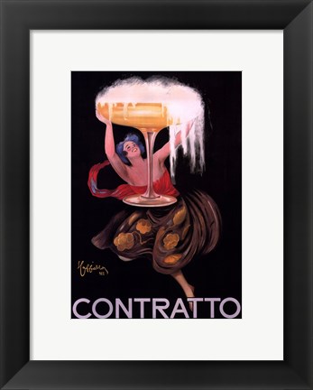 Framed Contratto Print