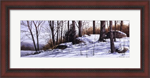 Framed First Snow Print
