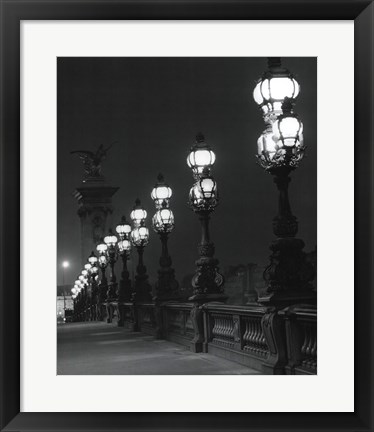 Framed Pont Alexandre III Print