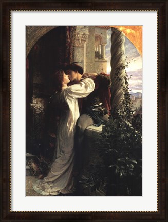 Framed Romeo and Juliet Print