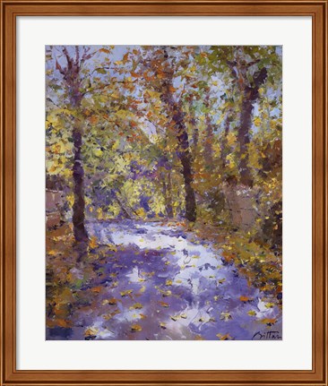 Framed Lumiere D&#39;automne Print