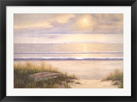 Framed Ocean Surf Print