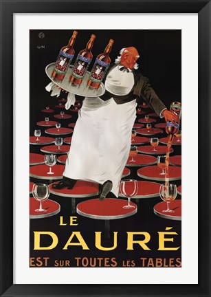 Framed Le Daure Print