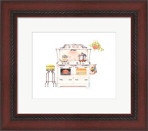 Framed Cookin&#39; with Chrome Print