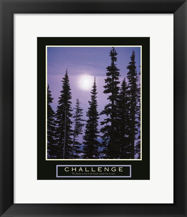 Framed Challenge - Moonrise Print