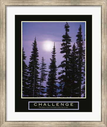 Framed Challenge - Moonrise Print