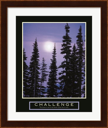 Framed Challenge - Moonrise Print