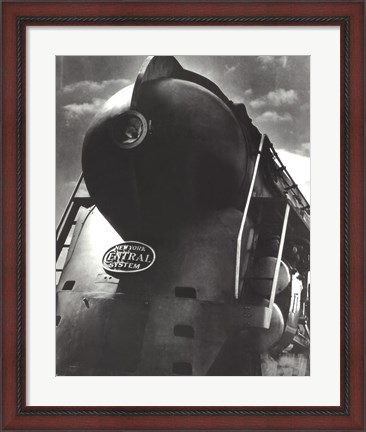 Framed New York Central Locomotive Print