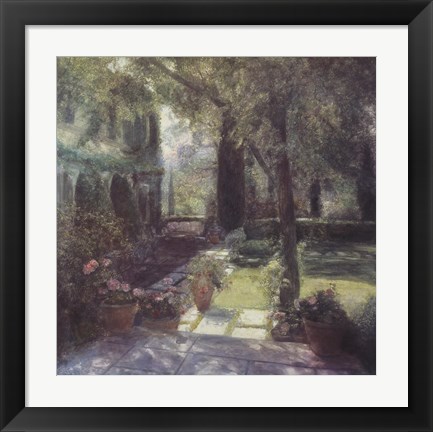 Framed Garden for Marcel Proust Print